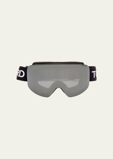 TOM FORD Men's Acetate Shield Ski Goggles