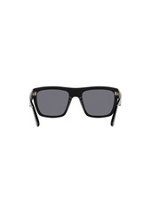 Tom Ford Men's Polarized Sunglasses, Alberto - Black Shiny