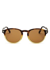Tom Ford Men's Dante Round Sunglasses, 52mm