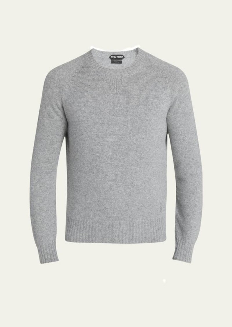 TOM FORD Men's Seamless Cashmere Crewneck Sweater