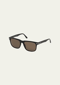 TOM FORD Men's Stephenson Square Polarized Sunglasses