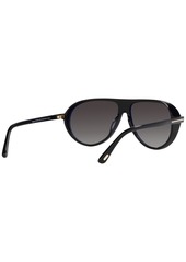 Tom Ford Men's Sunglasses, Marcus - Shiny Black