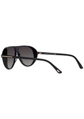 Tom Ford Men's Sunglasses, Marcus - Shiny Black