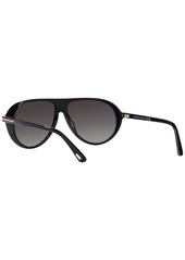 Tom Ford Men's Sunglasses, Marcus - Shiny Black