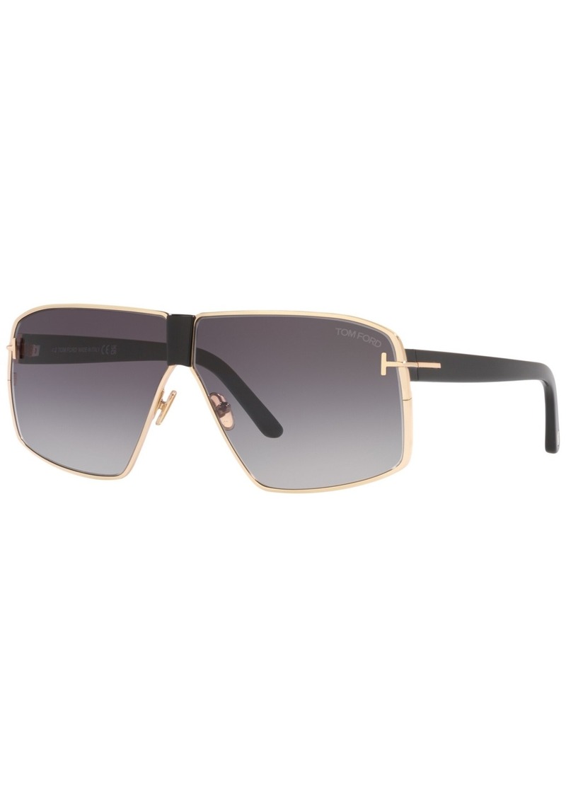 Tom Ford Men's Sunglasses, TR001401 - Gold-Tone Pink Shiny