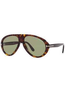 Tom Ford Men's Sunglasses, TR00148460-z 60 - Tortoise Black