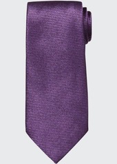 TOM FORD Men's Textured Solid Cotton Tie
