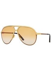 Tom Ford Men's Xavier Tf Sunglasses, Gradient TR001674 - Shiny Silver