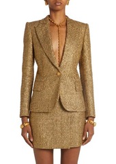 TOM FORD Metallic Tweed Blazer