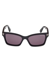 TOM FORD Mikel 54mm Square Sunglasses