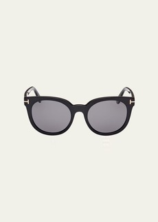TOM FORD Moira Acetate Butterfly Sunglasses