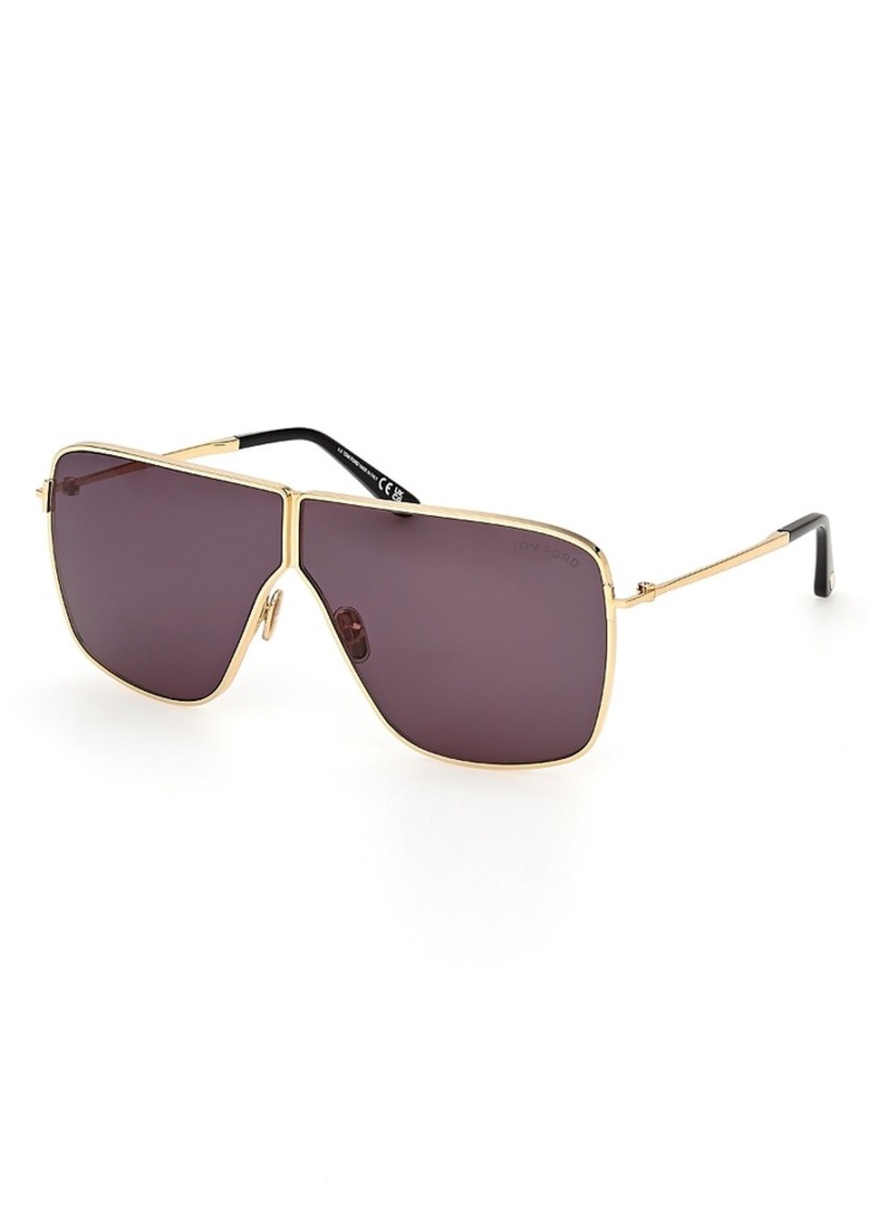 Tom Ford Navigator Sunglasses, 68mm