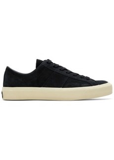 TOM FORD Navy Cambridge Low-Top Sneakers