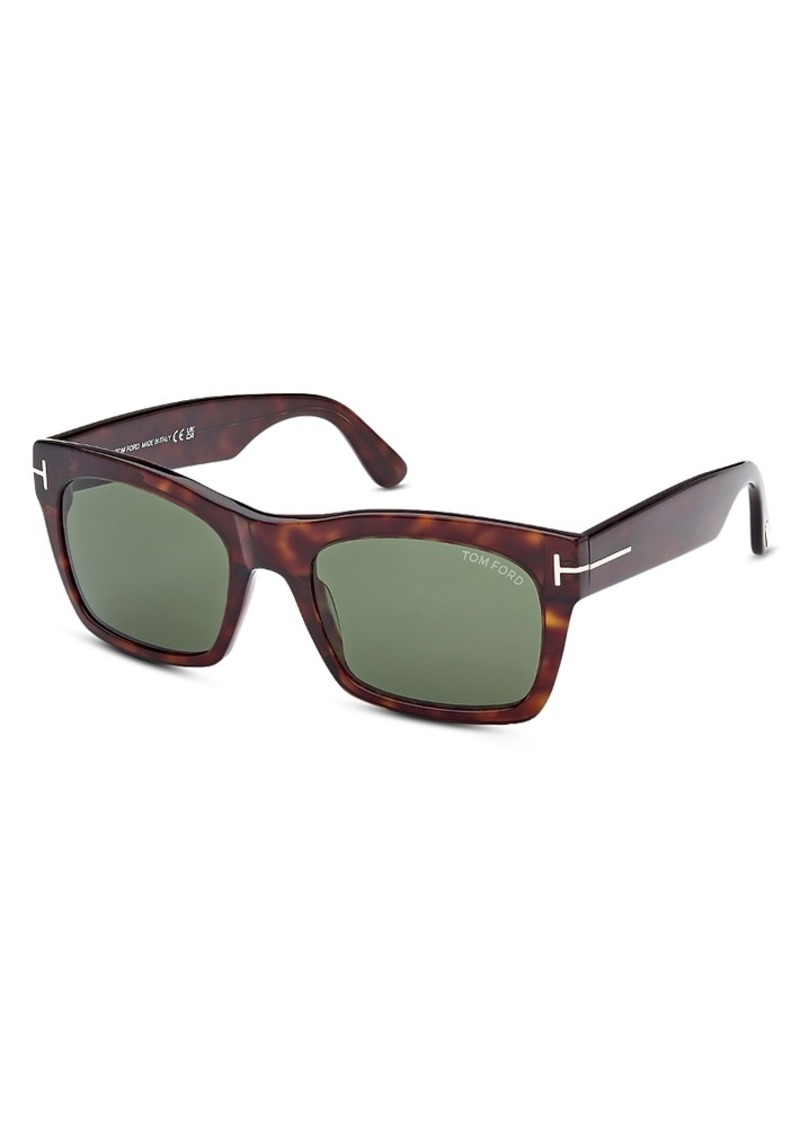 Tom Ford Nico Square Sunglasses, 56mm