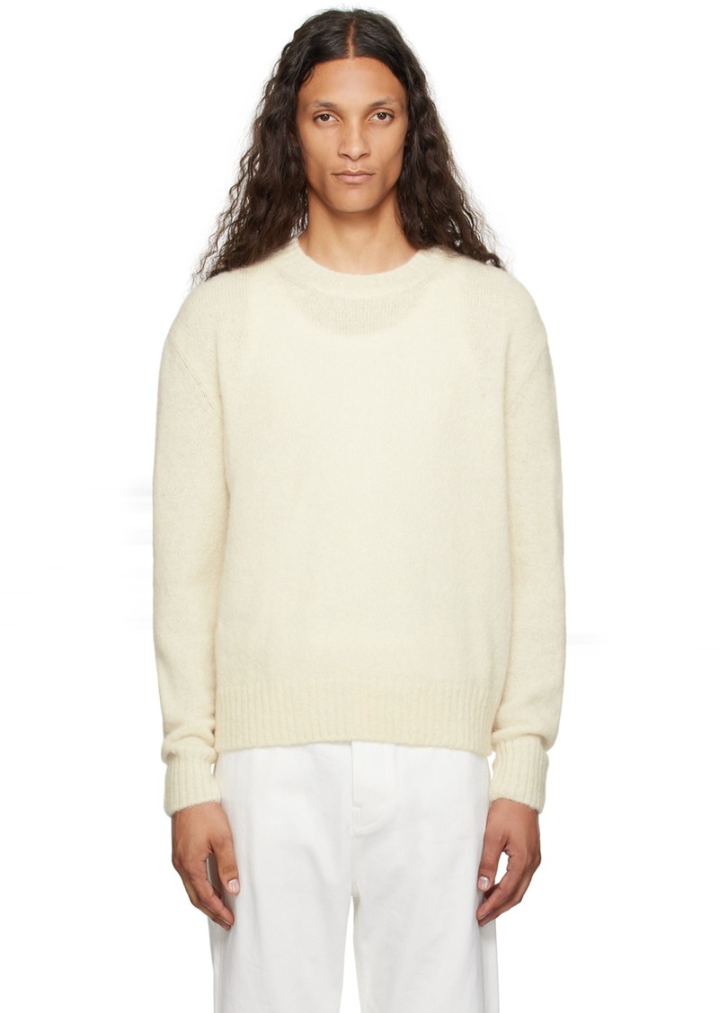 TOM FORD Off-White Alpaca Sweater