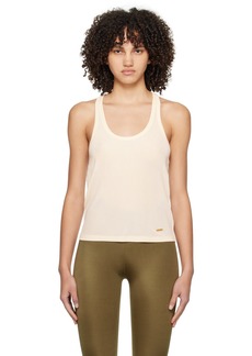 TOM FORD Off-White Scoop Neck Tank Top