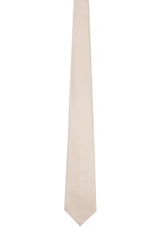 TOM FORD Off-White Solid Tie