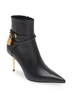 TOM FORD Padlock Pointed Toe Bootie