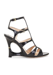 TOM FORD Paradis 105mm Stamped Croc Cage Sandal