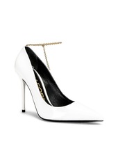 TOM FORD Patent Leather Chain Pump 105