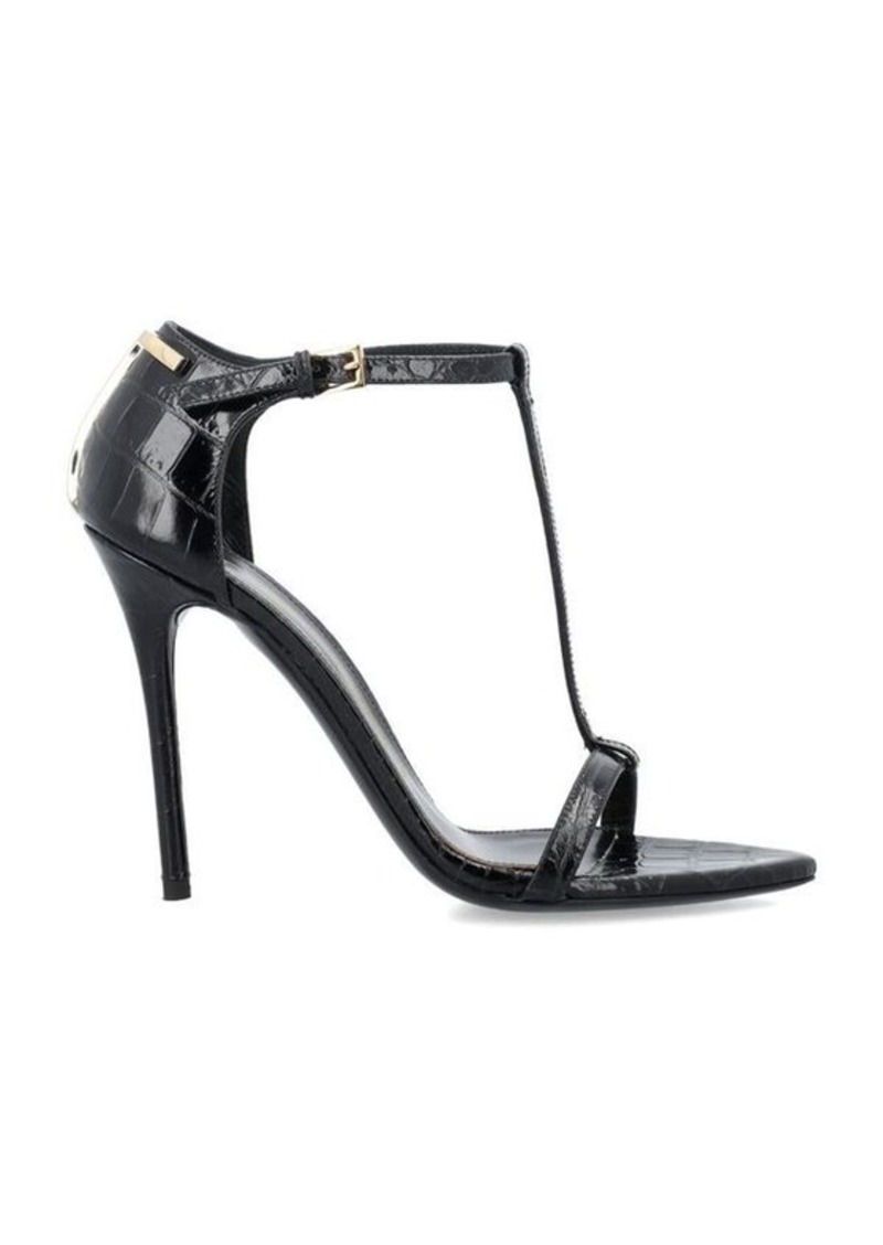 TOM FORD Patent leather iconic T sandal