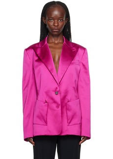 TOM FORD Pink Relaxed-Fit Blazer
