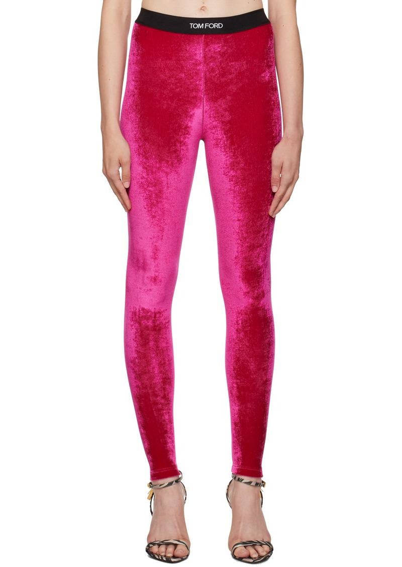 TOM FORD Pink Signature Leggings