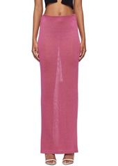 TOM FORD Pink Slinky Maxi Skirt