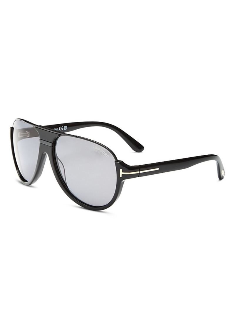 Tom Ford Polarized Pilot Sunglasses, 59mm