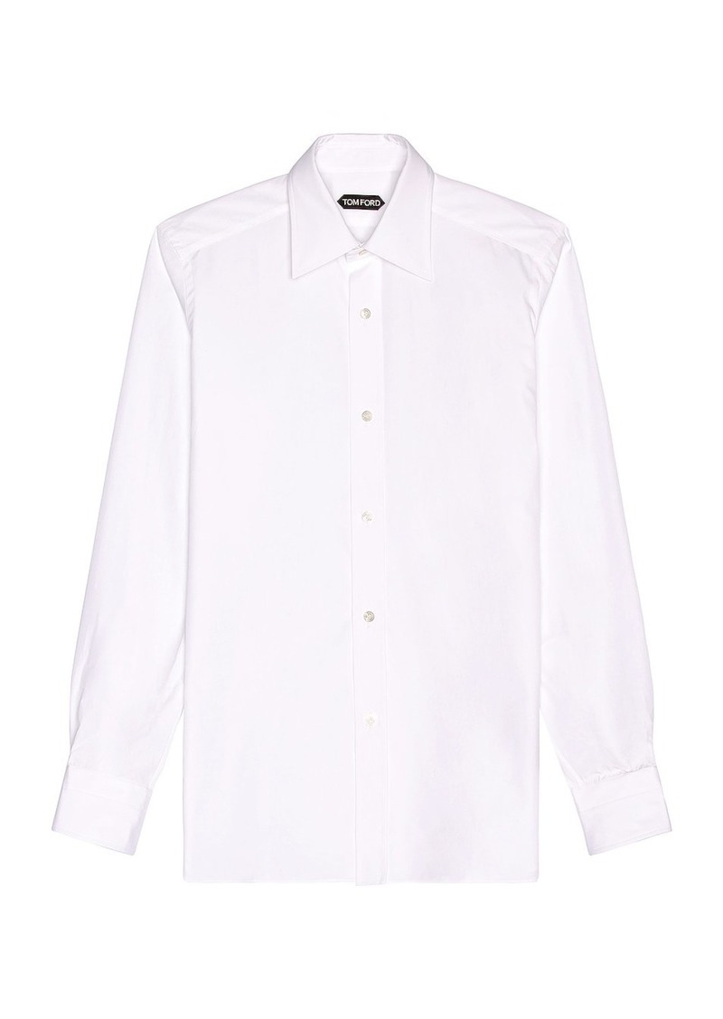 TOM FORD Poplin Day Shirt