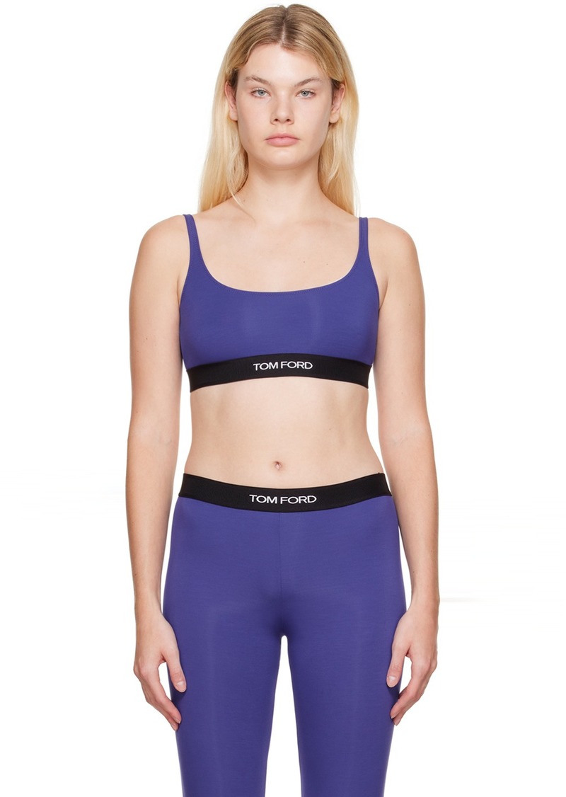 TOM FORD Purple Signature Bralette