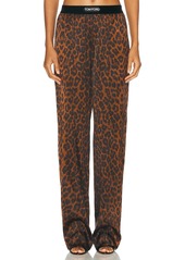 TOM FORD Reflected Leopard PJ Pant