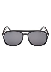 TOM FORD Rosco 58mm Navigator Sunglasses