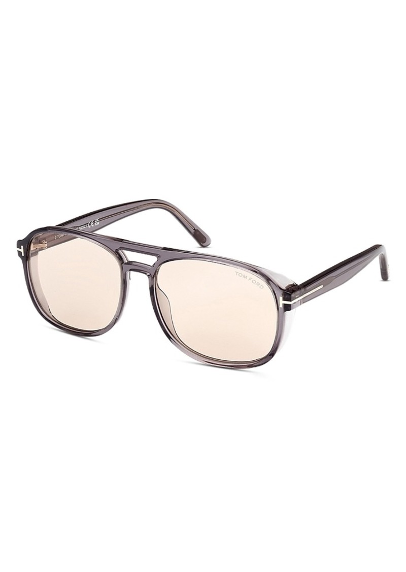 Tom Ford Rosco Navigator Sunglasses, 58mm