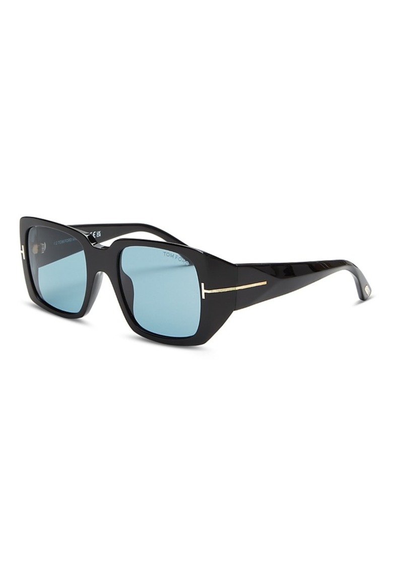 Tom Ford Ryder Square Sunglasses, 51mm