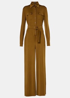 Tom Ford Satin jersey jumpsuit