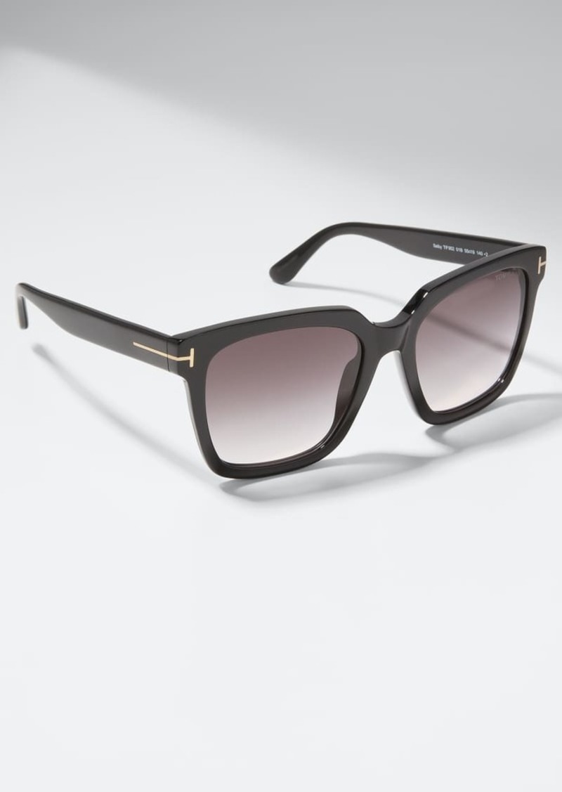 TOM FORD Selby Square Acetate Sunglasses