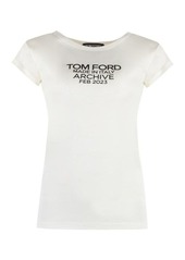 TOM FORD SILK T-SHIRT