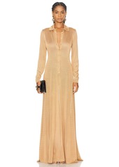 TOM FORD Slinky Polo Long Dress