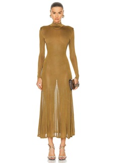 TOM FORD Slinky Turtleneck Dress