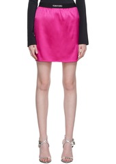 TOM FORD SSENSE Exclusive Pink Miniskirt