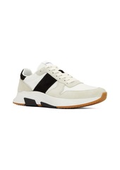 TOM FORD Suede + Technical Material Low Top Sneakers