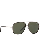 Tom Ford Sunglasses, FT0693 58 - SILVER SHINY/GREEN