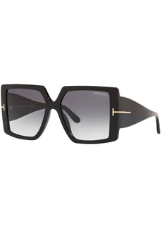 Tom Ford Sunglasses, FT0790W5701B - BLACK SHINY/GREY GRAD