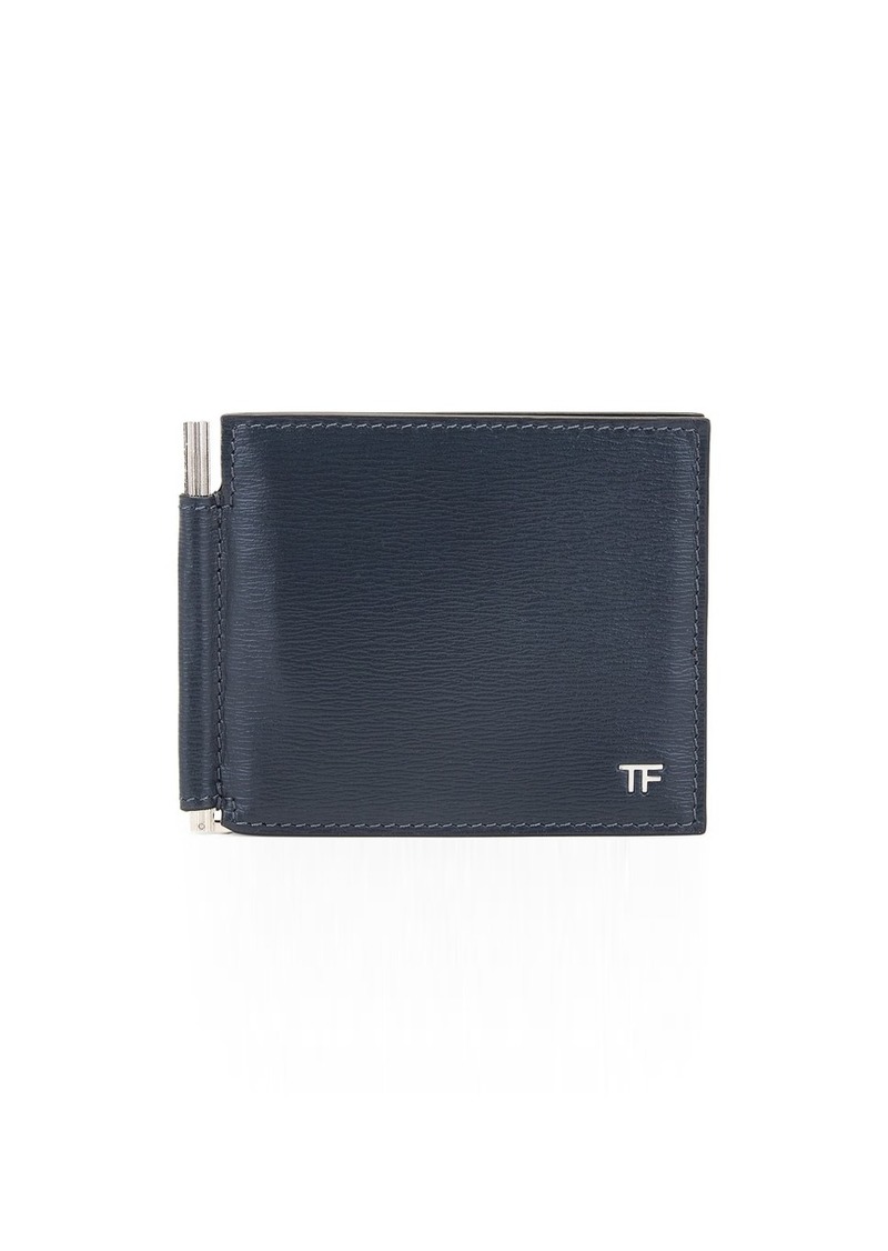 TOM FORD T Line Money Clip Wallet