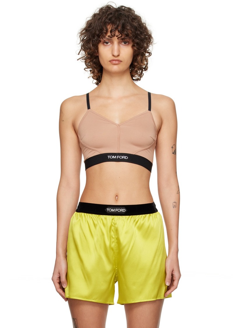 TOM FORD Tan Signature Tank Top