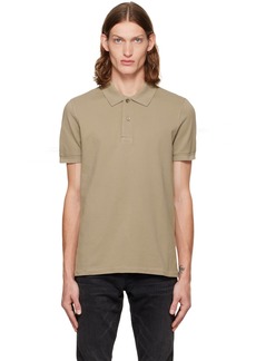 TOM FORD Taupe Tennis Polo