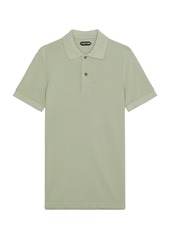 TOM FORD Tennis Piquet Short Sleeve Polo