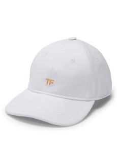 TOM FORD TF Logo Canvas Baseball Cap