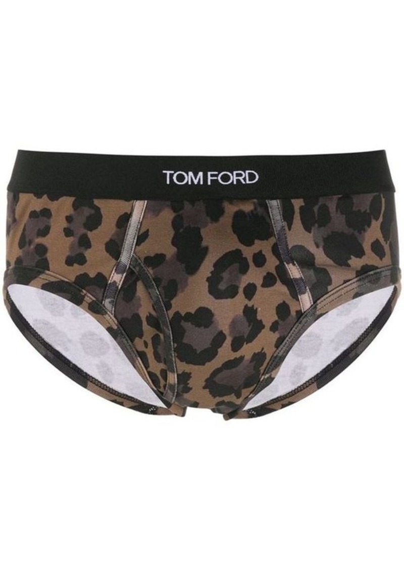 TOM FORD Tom Ford  - Leopard briefs